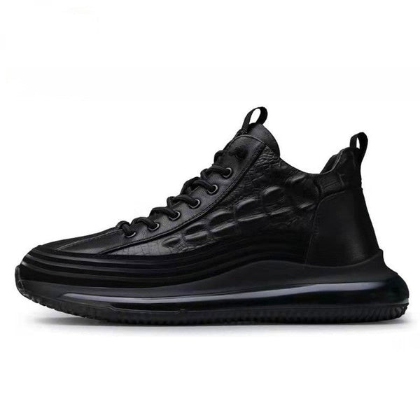 Zapatos Escama Negra