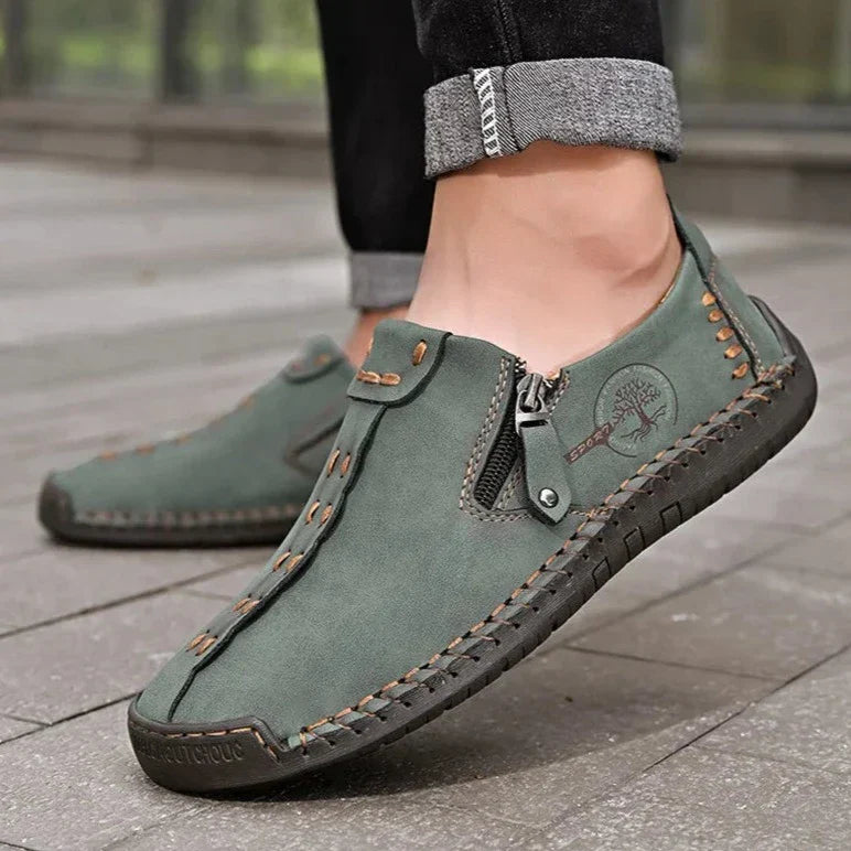 Zapatos de Cuero Escamorfo