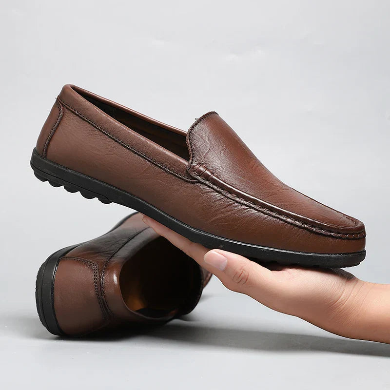 Lujo en Piel Mocasín Caballero