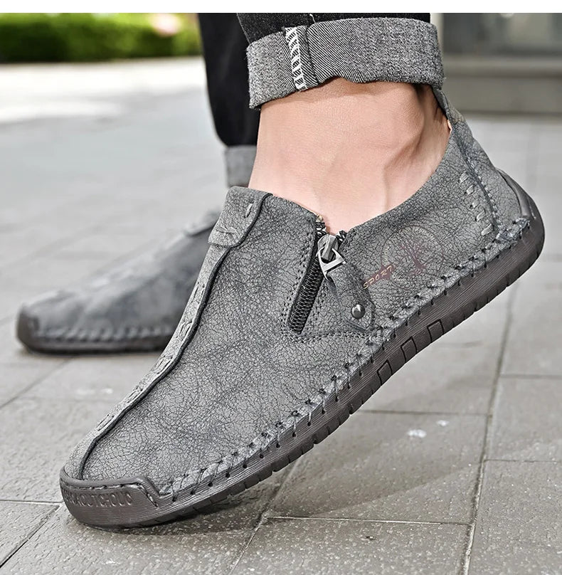 Zapatos de Cuero Escamorfo