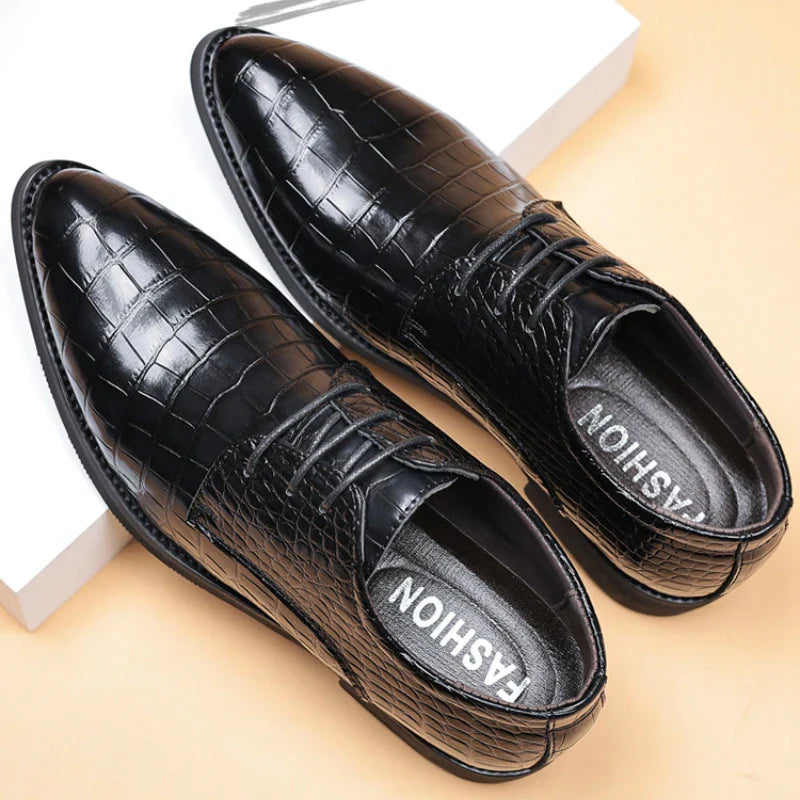 Derby Croco Elegante