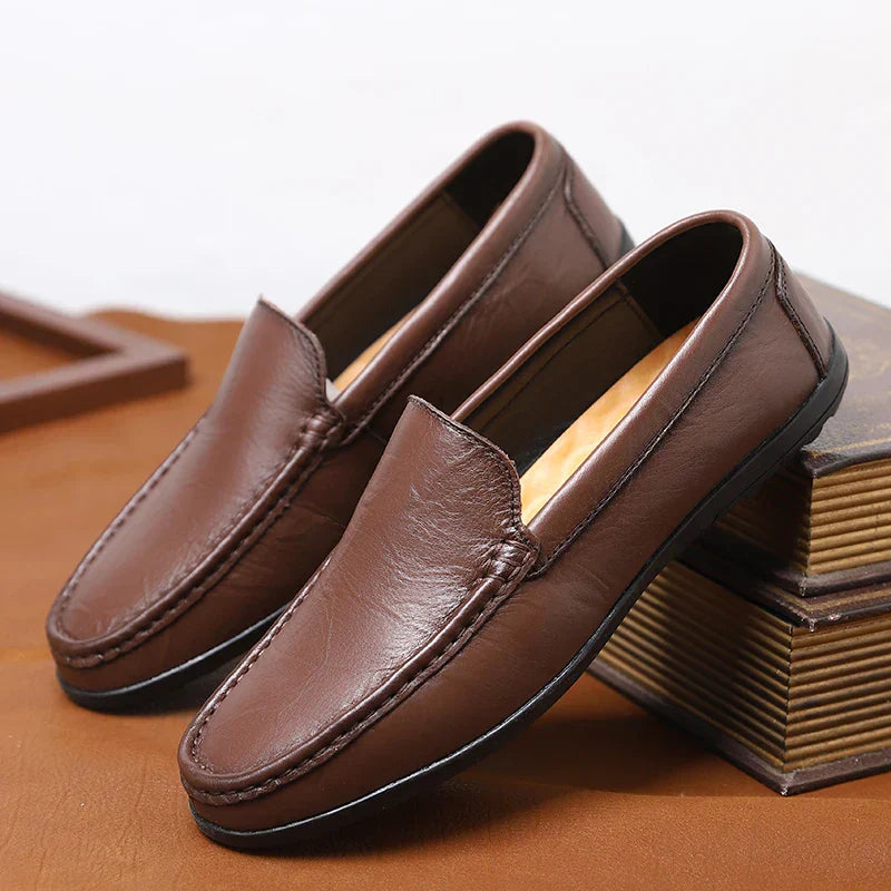 Lujo en Piel Mocasín Caballero