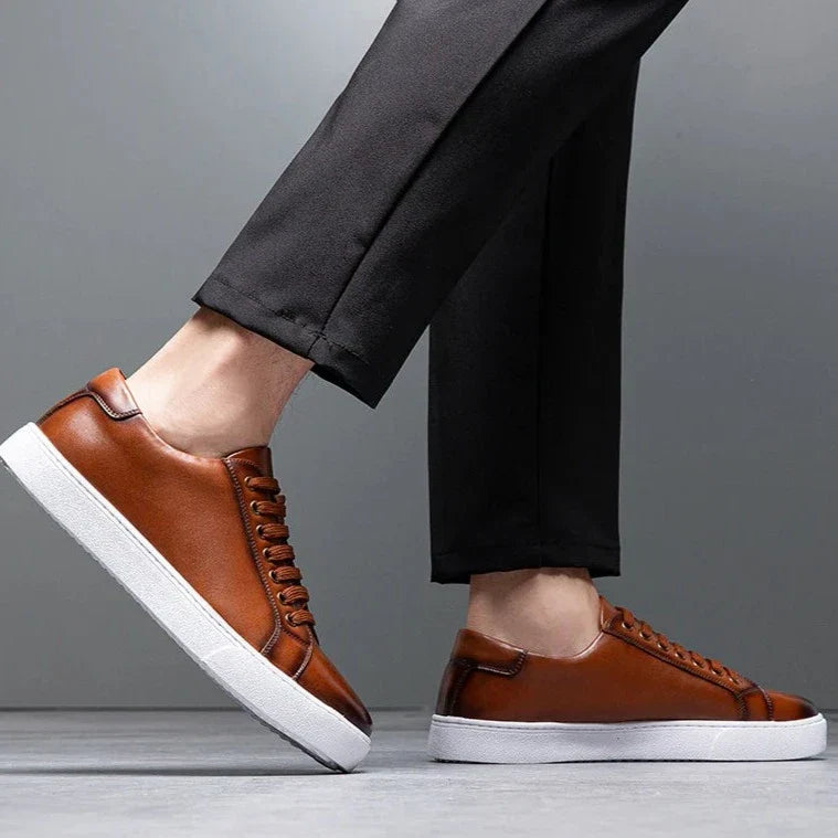 Zapatos Maver de cuero genuino