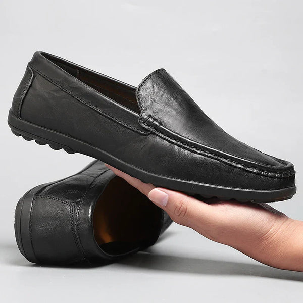 Lujo en Piel Mocasín Caballero