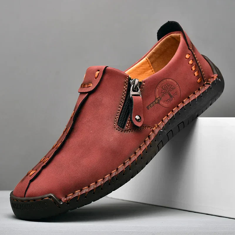 Zapatos de Cuero Escamorfo