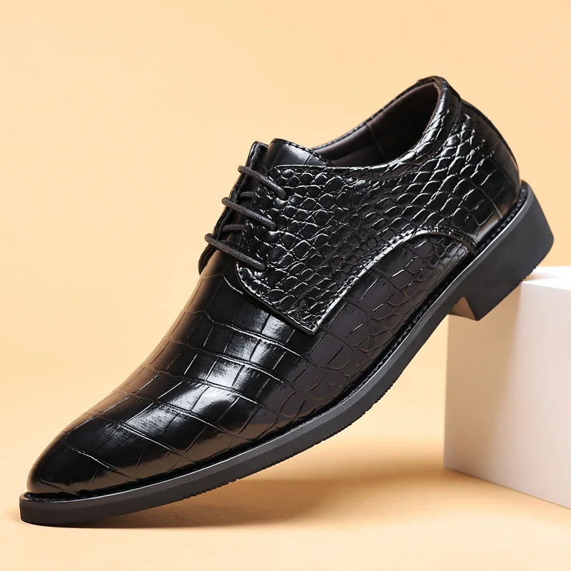 Derby Croco Elegante