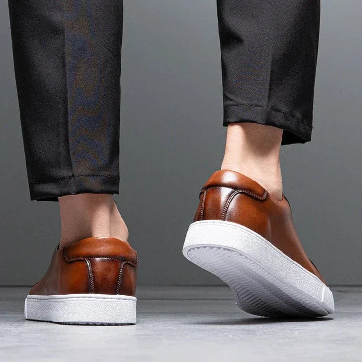 Zapatos Maver de cuero genuino