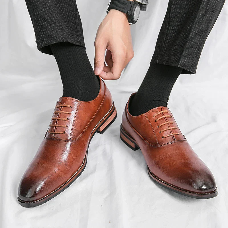 Zapatos Vittorio en Cuero Elegante