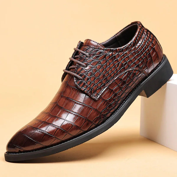 Derby Croco Elegante