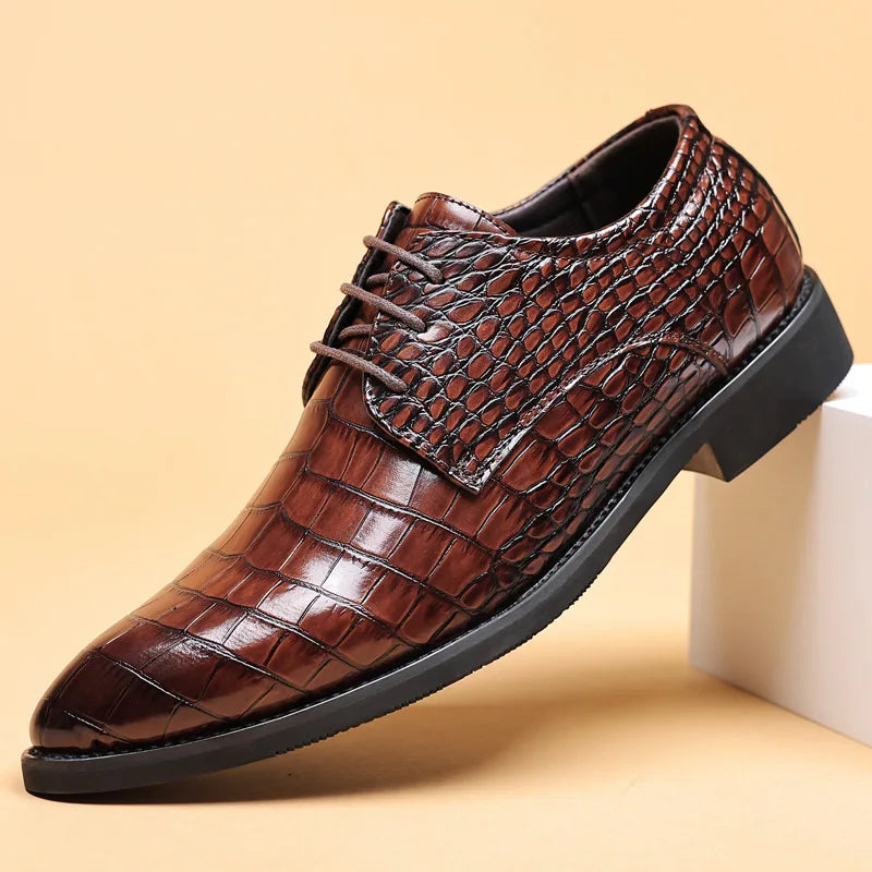 Derby Croco Elegante