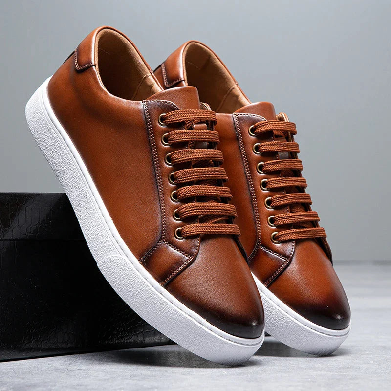 Zapatos Maver de cuero genuino