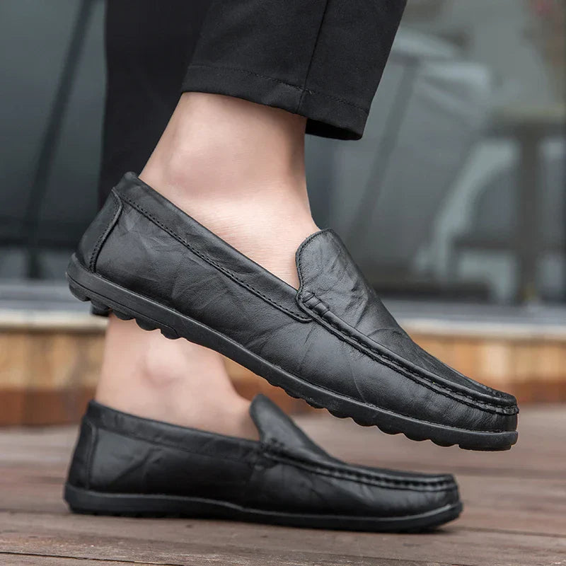 Lujo en Piel Mocasín Caballero
