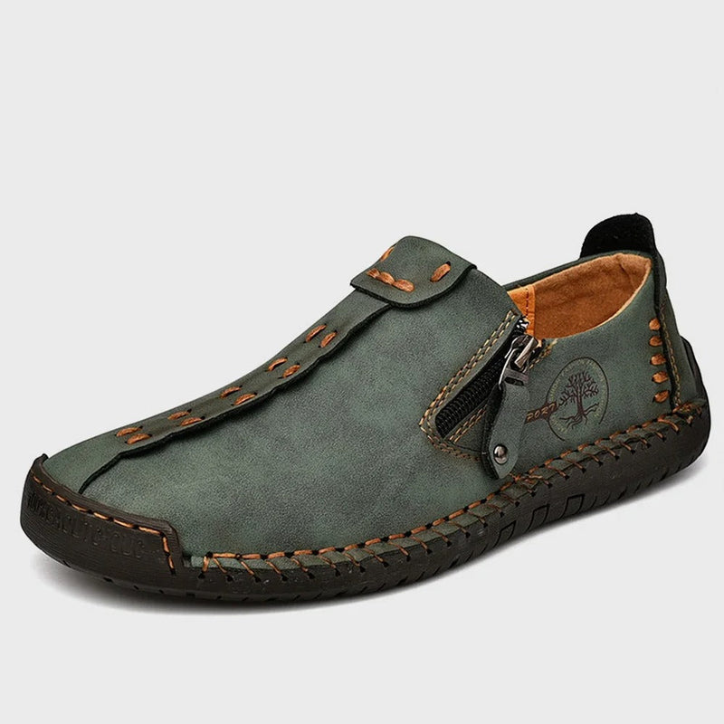 Zapatos de Cuero Escamorfo