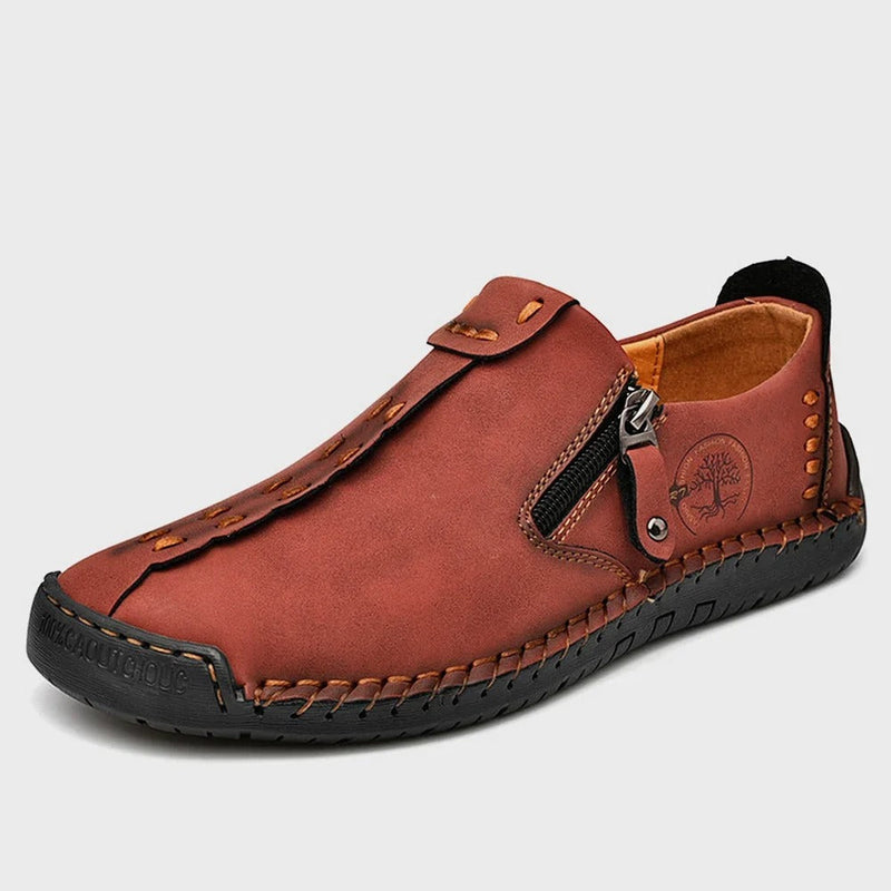 Zapatos de Cuero Escamorfo